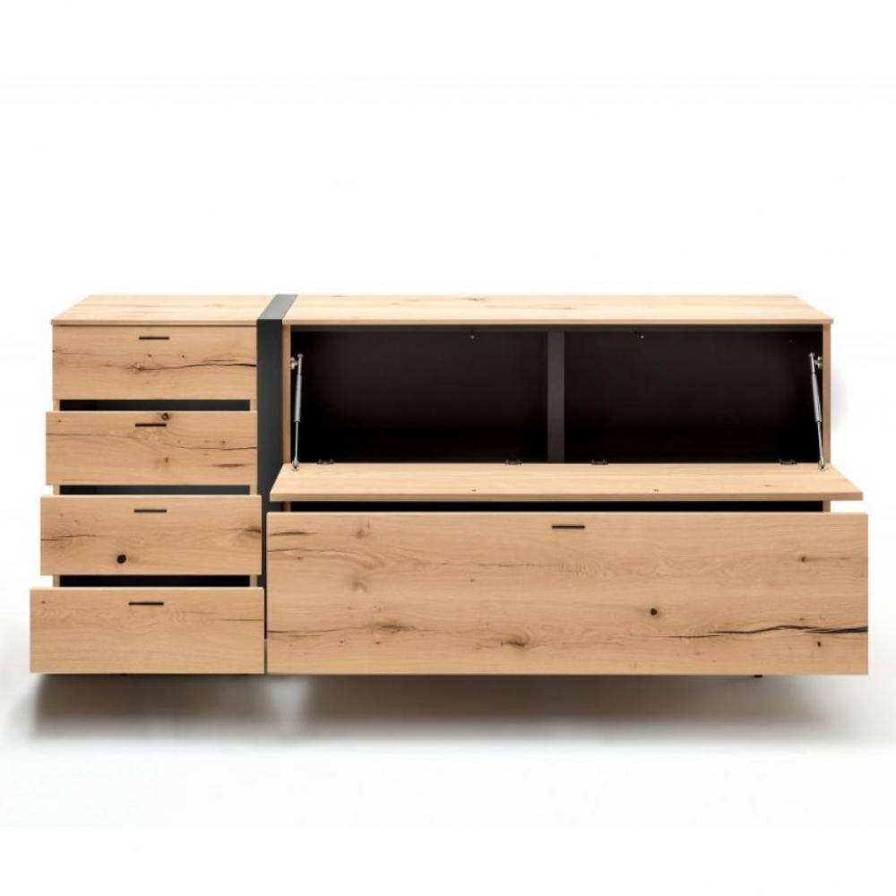 Buffet STYLE chêne naturel 6 tiroirs